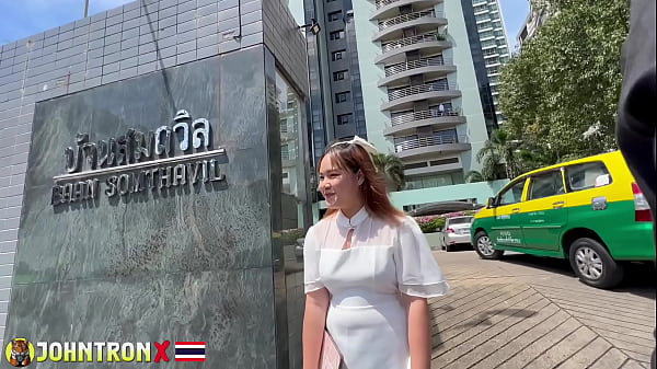JohnTronX - 18YO Chubby Thai Teen LILY Lets Me Creampie Her